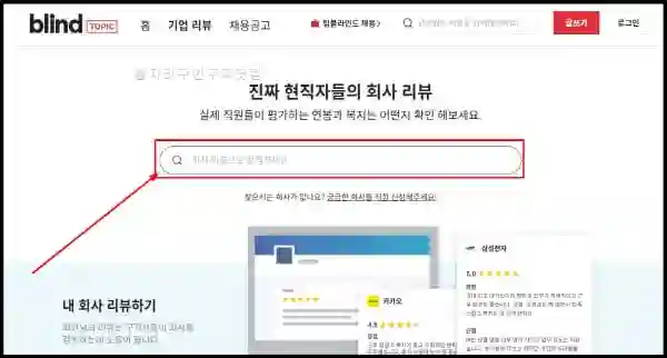 기업 리뷰 무료 사이트 TOP 5 (잡플래닛, 블라인드 등) - 블라인드-기업-리뷰